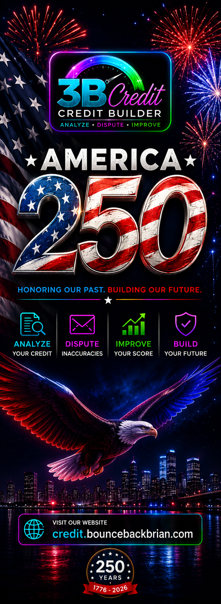 America 250 iPhone Wallpaper